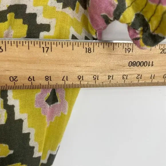 Anthropologie Porridge Sprightly Belted Shirtdress Women’s 0 Bohemian Peasant - Picture 6 of 8